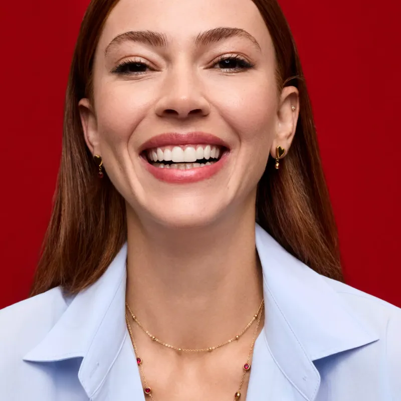 One ONE Red Necklace Set OJSET19G