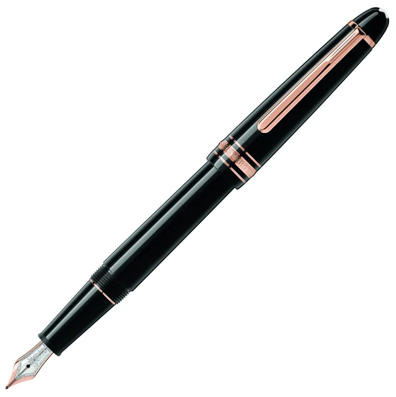 Montblanc Montblanc Meisterstück Red Gold-Coated Classique Fountain Pn 112676