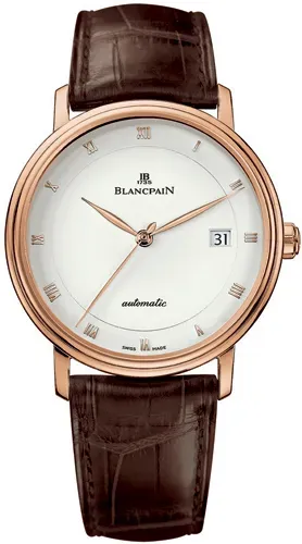 Image BLANCPAIN VILLERET ULTRA SLIM DATA OURO ROSA