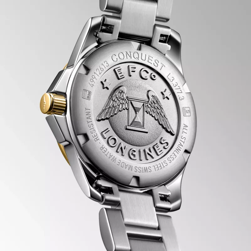Longines Longines Conquest Aço/PVD Amarelo L33773877
