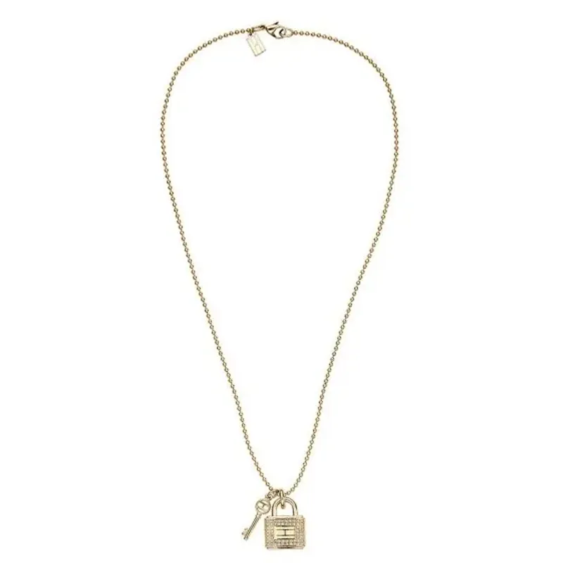 Tommy Hilfiger Colar Tommy Hilfiger Cadeado Dourado 2700459