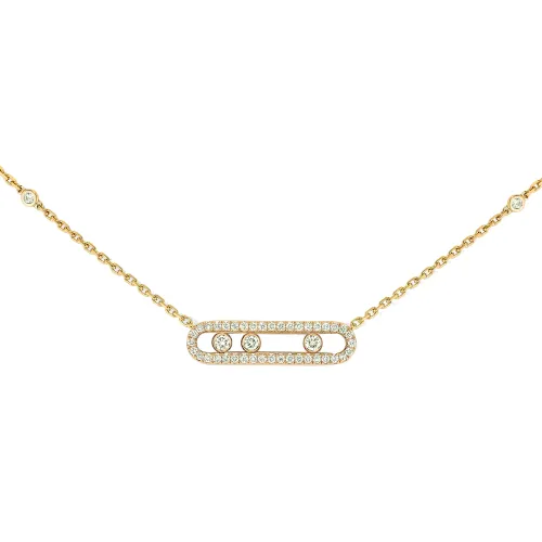 Fio Baby Move Classique Ouro Amarelo com Diamantes