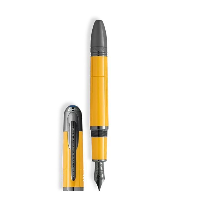 Montblanc Caneta Great Characters Enzo Ferrari Special Edition Giallo 130661