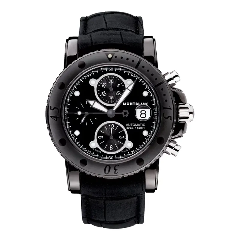 Montblanc RELOGIO MONTBLANC SPORT 44mm CHRONO DLC 104279
