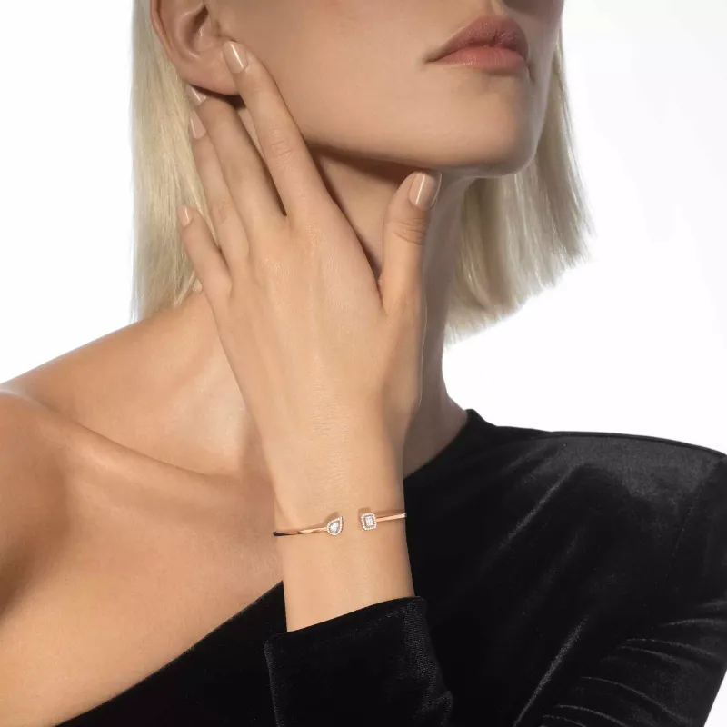 Messika Rose gold diamond bracelet MEK28PU07222PGM