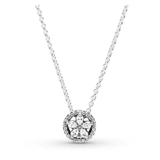 Pandora Sparkling Snowflake Collier Necklace 399230C01-45