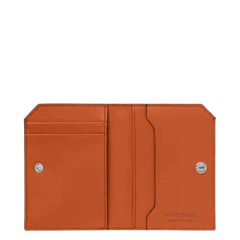 Montblanc Meisterstück Selection Soft Mini Wallet 4cc Spicy Orange 131244