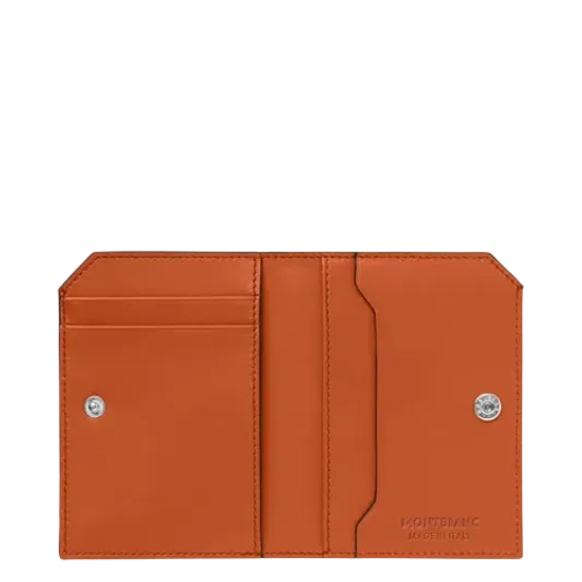 Montblanc Meisterstück Selection Soft Mini Wallet 4cc Spicy Orange 131244