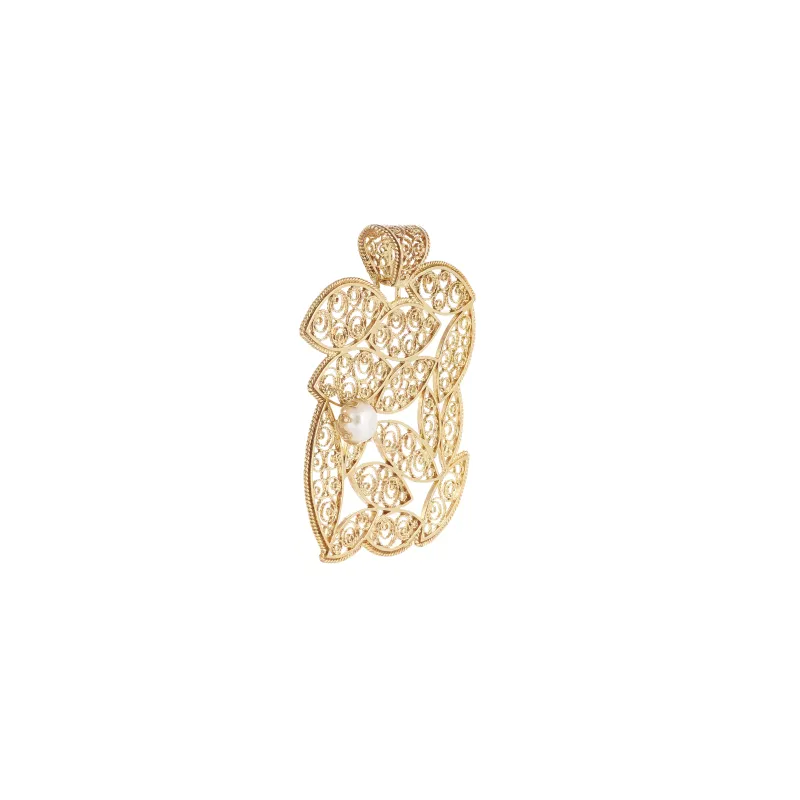 Marcolino Silver Filigree Medal 03MD-PD0003.A