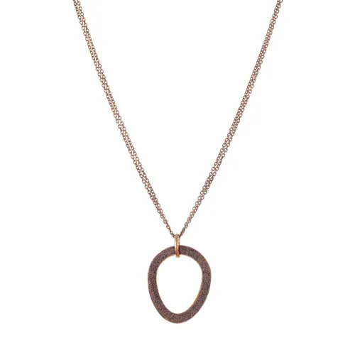 Colar Dna Collana Lucido Rosa