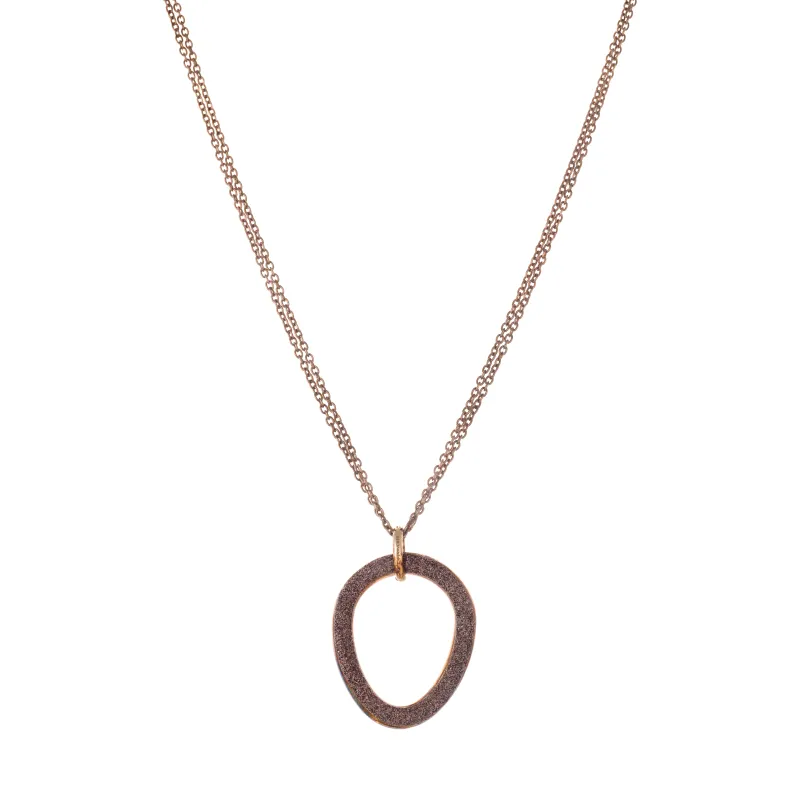 Pesavento Colar Dna Collana Lucido Rosa WDNAE192