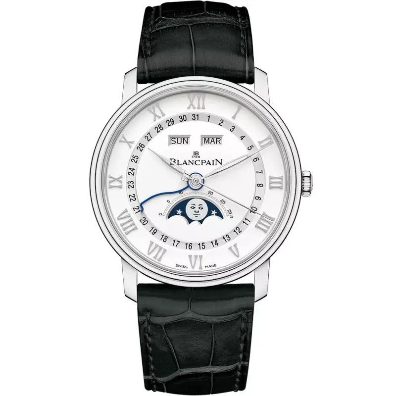 Blancpain Villeret Calendário Completo 6654A-1127-55B