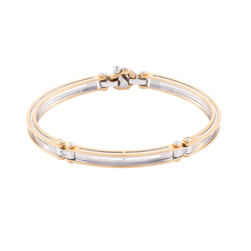 Marcolino Pulseira Bicolor BR213081BRLU070012