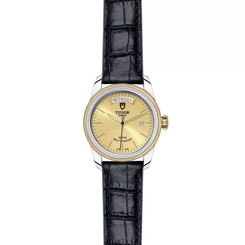 Tudor Glamour Date+Day M56003-0024