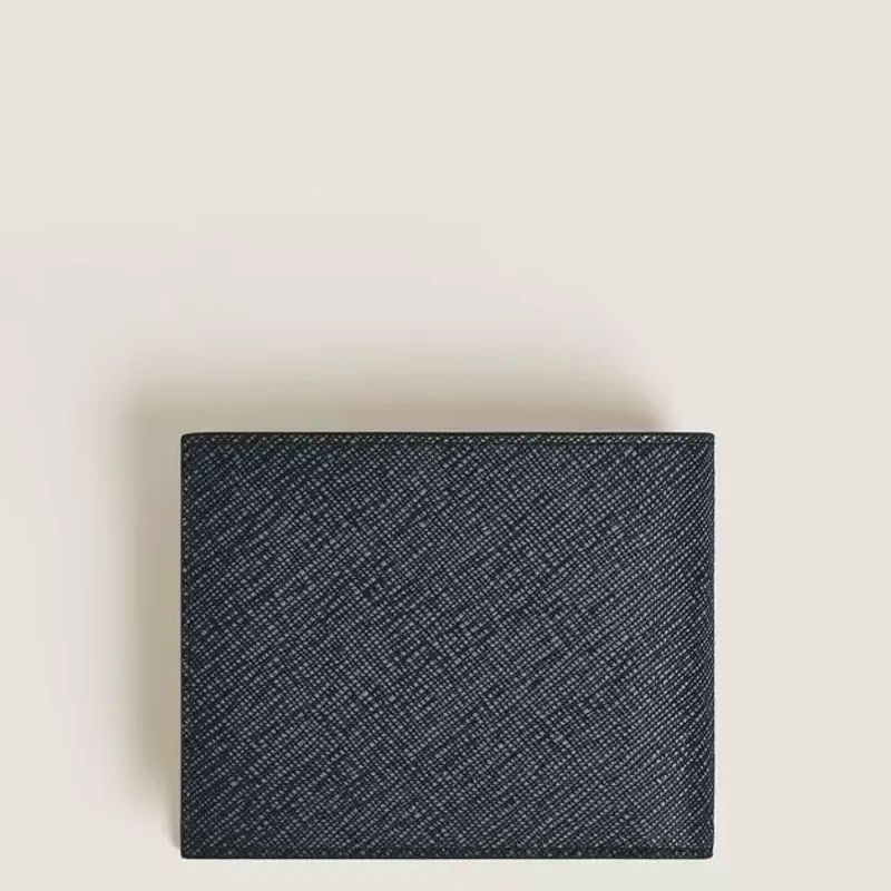 Montblanc Carteira 6cc Sartorial Azul 220384