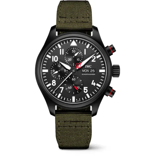 IWC Schaffhausen Pilot’s Chronograph Edição Top Gun “SFTI” IW389104 ...