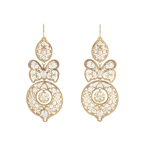 Imagem Brincos de Filigrana em Prata