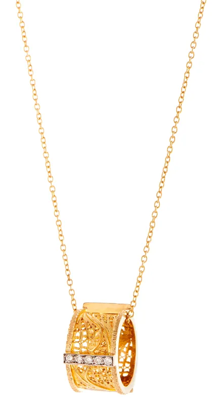 Eleutério Yellow Gold Necklace CLOA0193