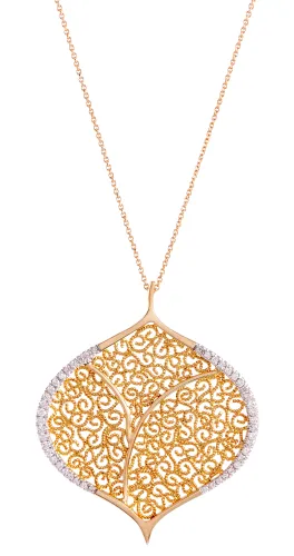 Imagem COLAR OURO AMARELO 46 DIAMANTES 0,40 cts