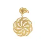 Yellow Gold Filigree Medal 01MD-OA1425-065