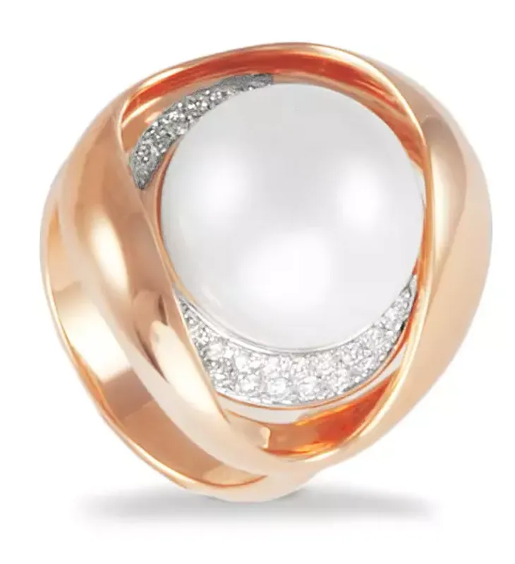 K Di Kuore Rose Gold Ring 433257