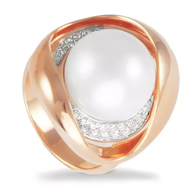 K Di Kuore Anel Ouro Rosa 433257