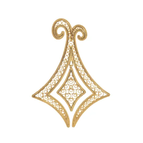 Medalha Aqua Ouro Amarelo