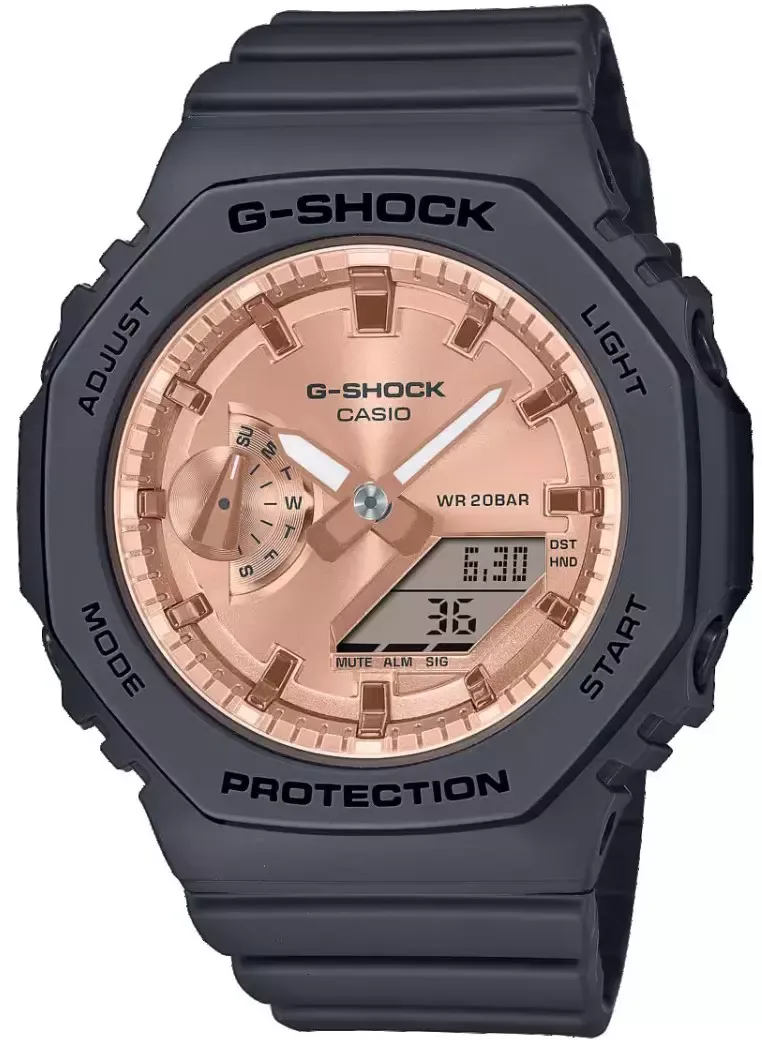 GMA-S2100 Pink Gold Metallic Dial