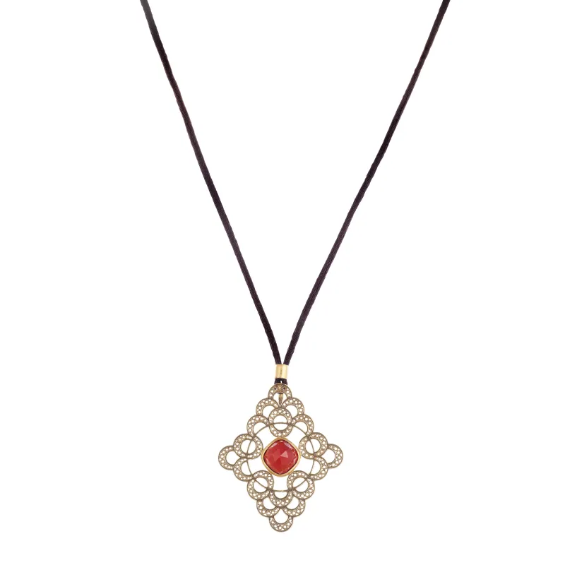 Marcolino Colar Filigrana em Prata 10CL-PD0032P