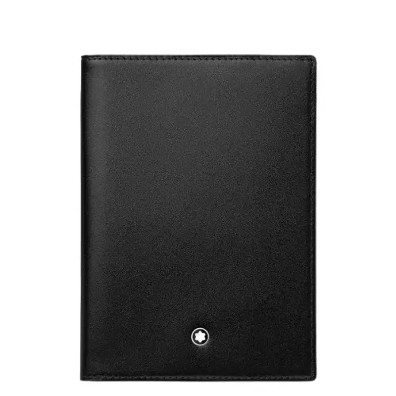 Montblanc Wallet Passport Holder Black 198333