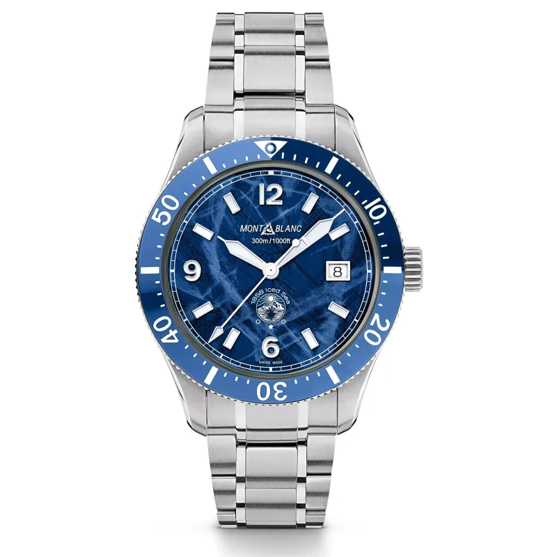 Montblanc 1858 Iced Sea Automatic Date 129369