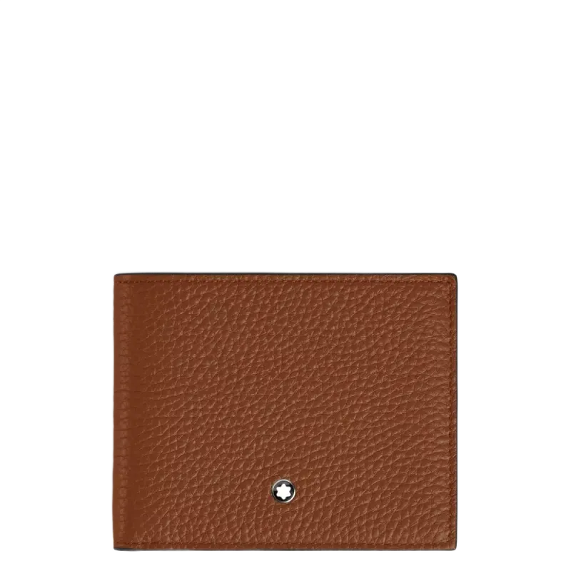 Montblanc Grain Wallet 6cc FAUVE 221398