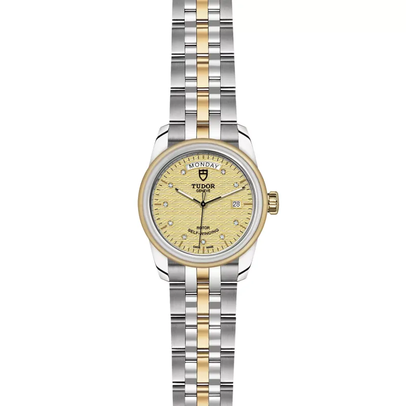 Tudor Glamour Date+Day M56003-0004