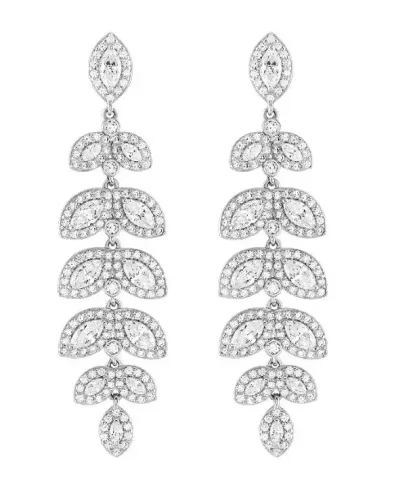 BRINCOS UNIKE CLASSY & CHIC LEAFS LONG                      