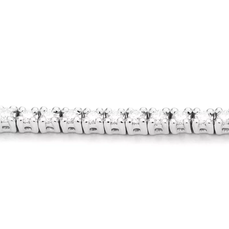 Marcolino Rivière Ouro Branco com Diamantes FP34