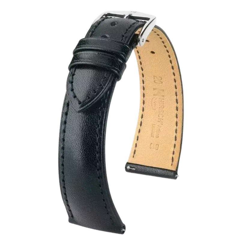 Hirsch Bracelet Siena L Black 04202050-2-20