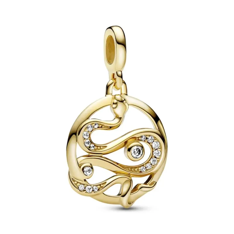 Pandora Conta Medalhão Cobra Pavé Pandora ME 762301C01