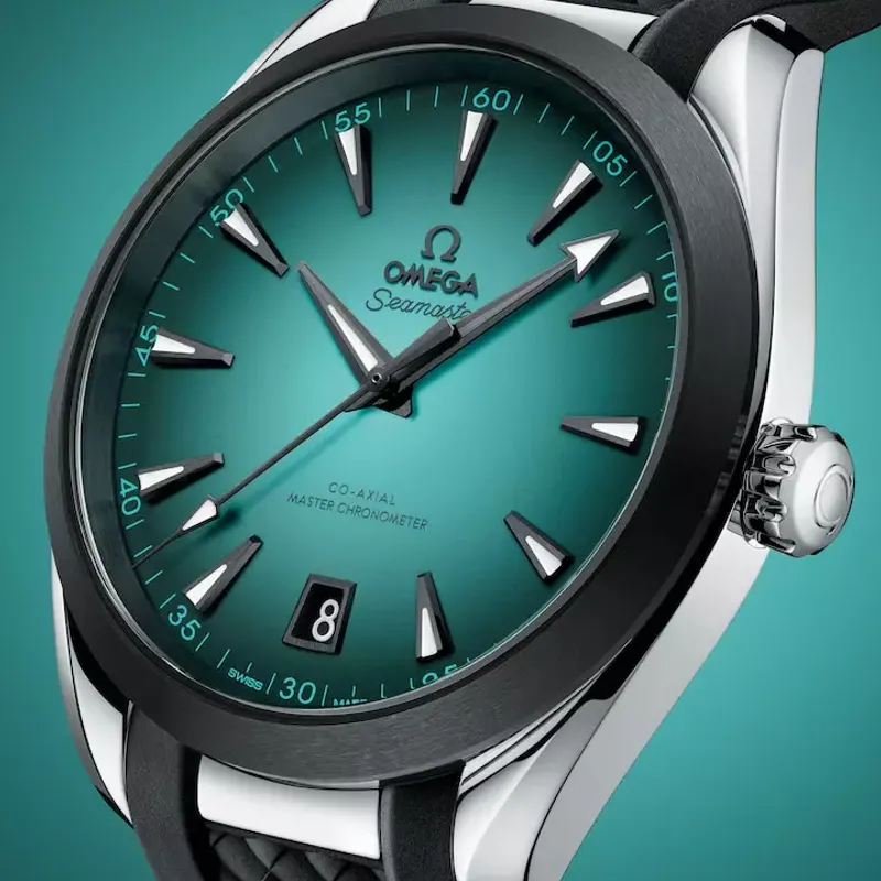 Omega Seamaster Turquoise 22032412103001