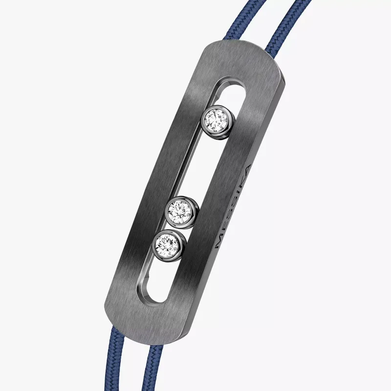 Messika Bracelet Move Titânium Grafite With Diamonds MEK.01.PU.10829.TG