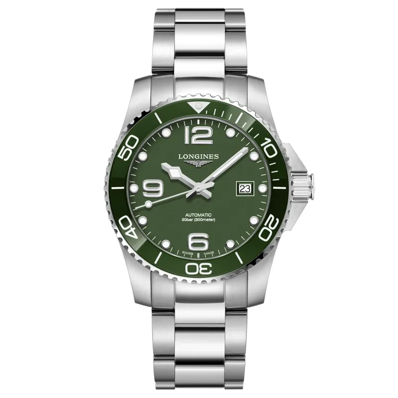 Longines HydroConquest CeramicGreen 41mm L37814066