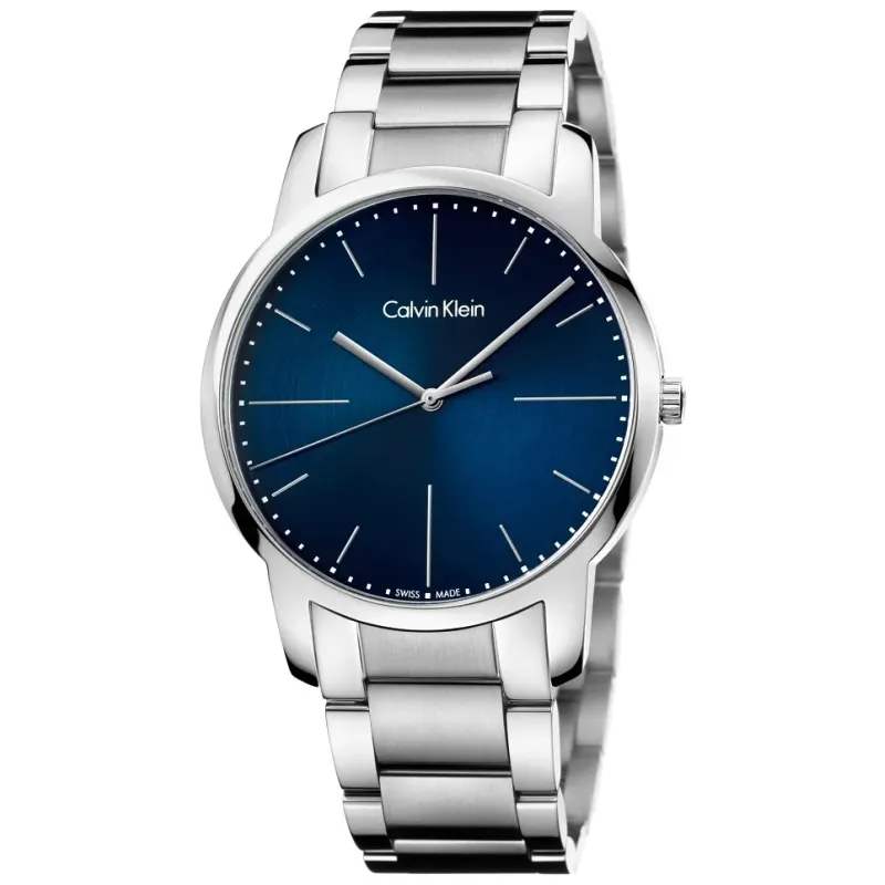 Calvin Klein Ck City GT MMS SST PO/BR B-LET BLU DIAL K2G2G1ZN