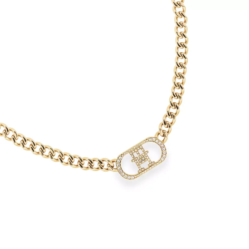 Tommy Hilfiger Colar Malha Dourado 2780894