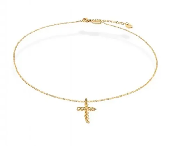 Colares Infinity Crossed Gold