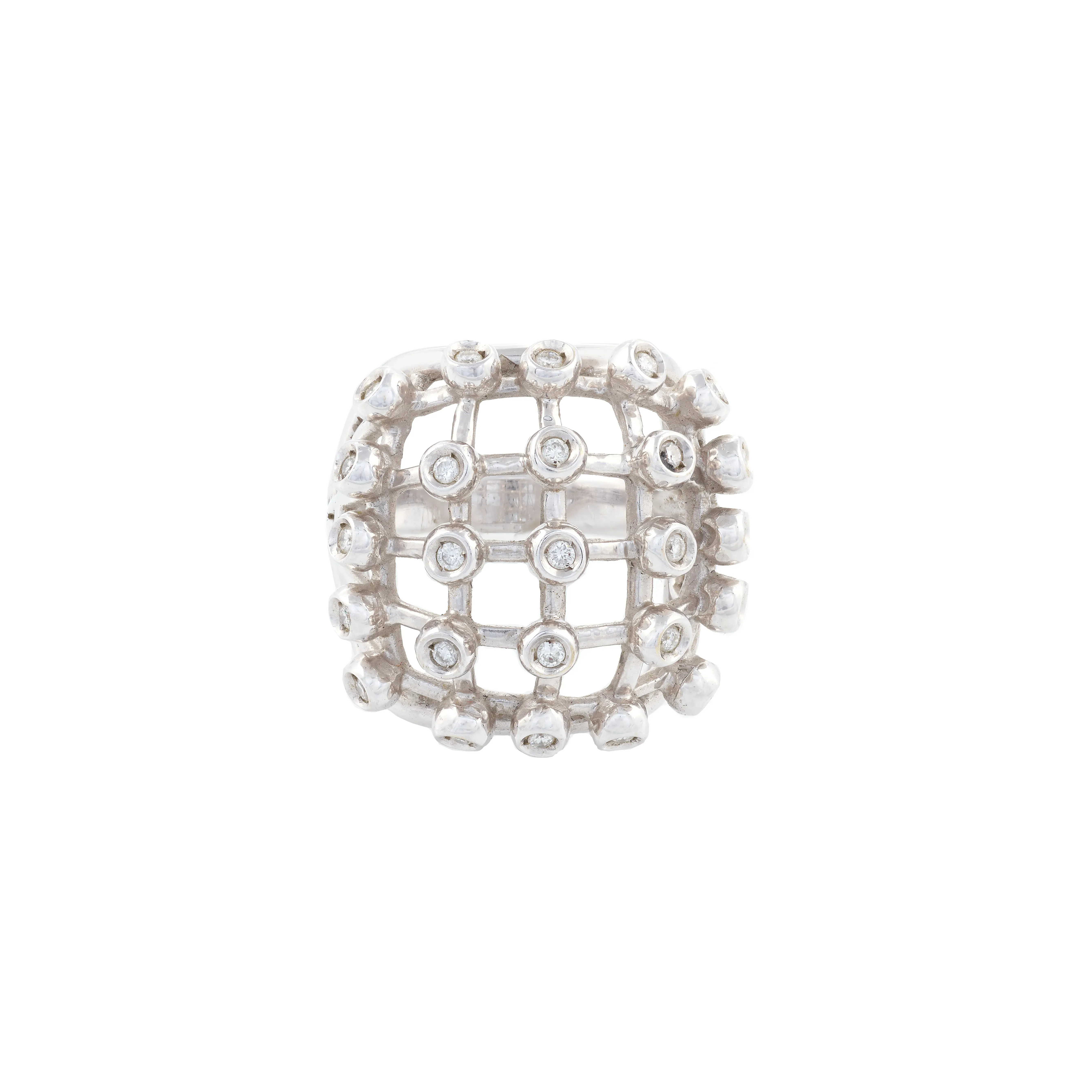 Image White Gold Ring Onix