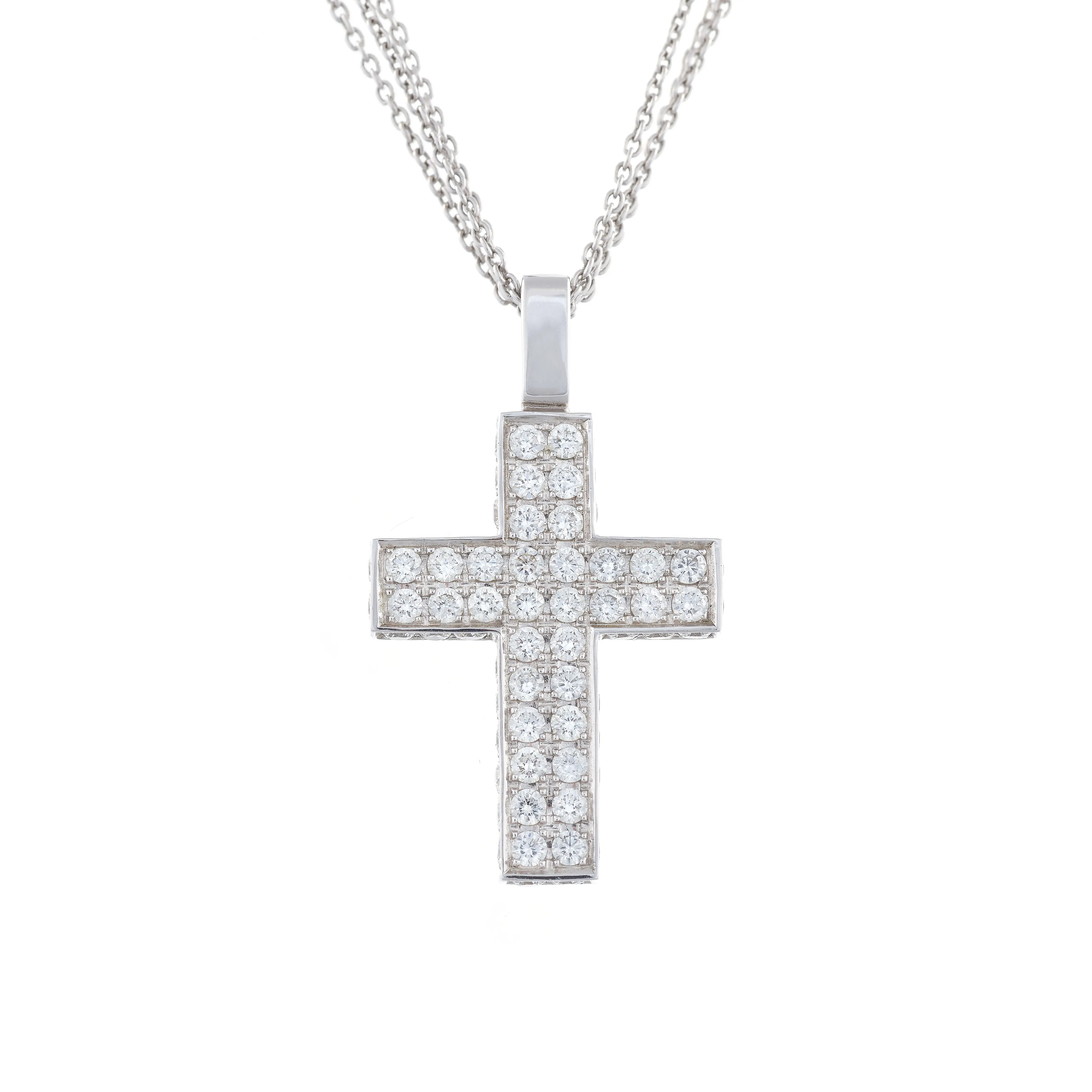 Colar Ouro Branco