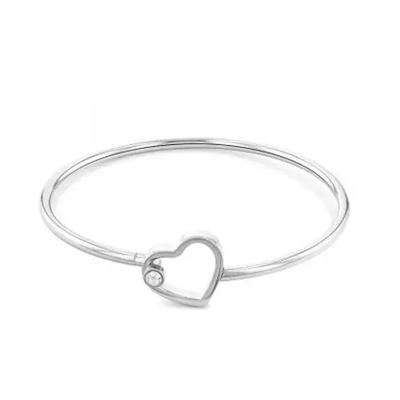 Tommy Hilfiger THJ Bangle Minimal Heart Prateada 2780754