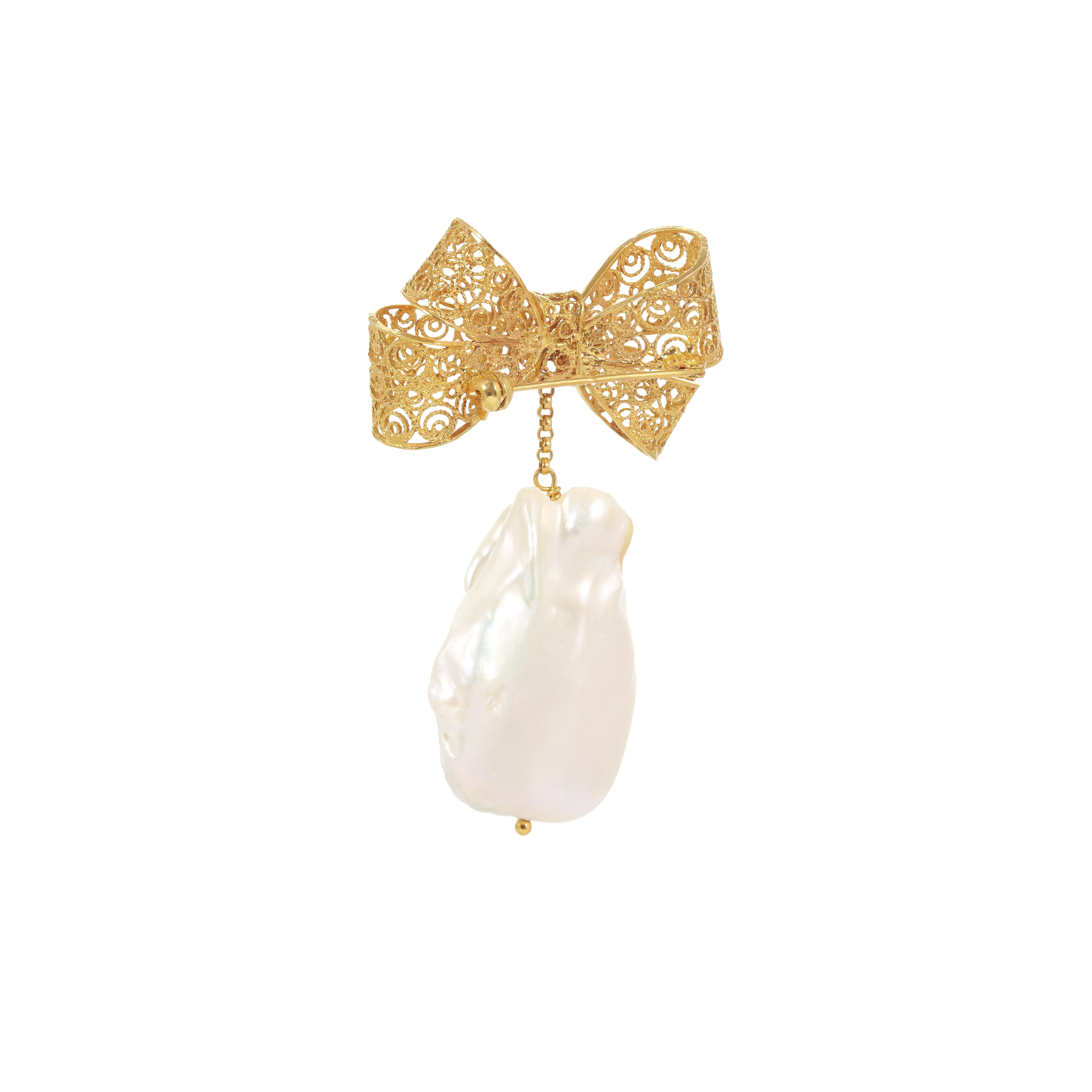 Alfinete Ouro Amarelo