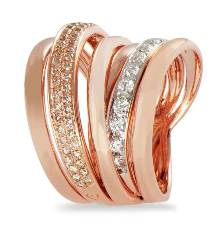 K Di Kuore Anel K Di Kuore Au750,13.57Gr,48Dia 0.39Ct,11 0.36 433300