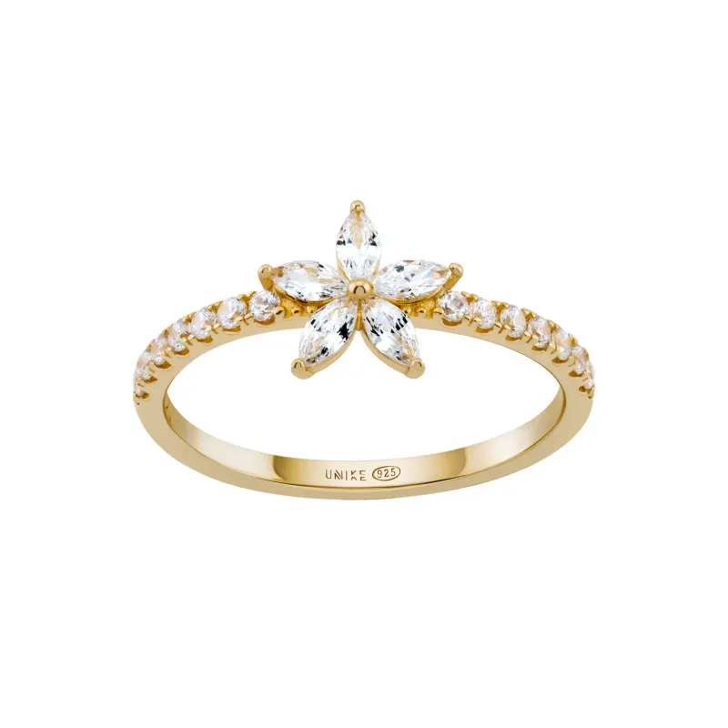 Unike Anel Matchy Navete Flower UK.AN.1204.0582