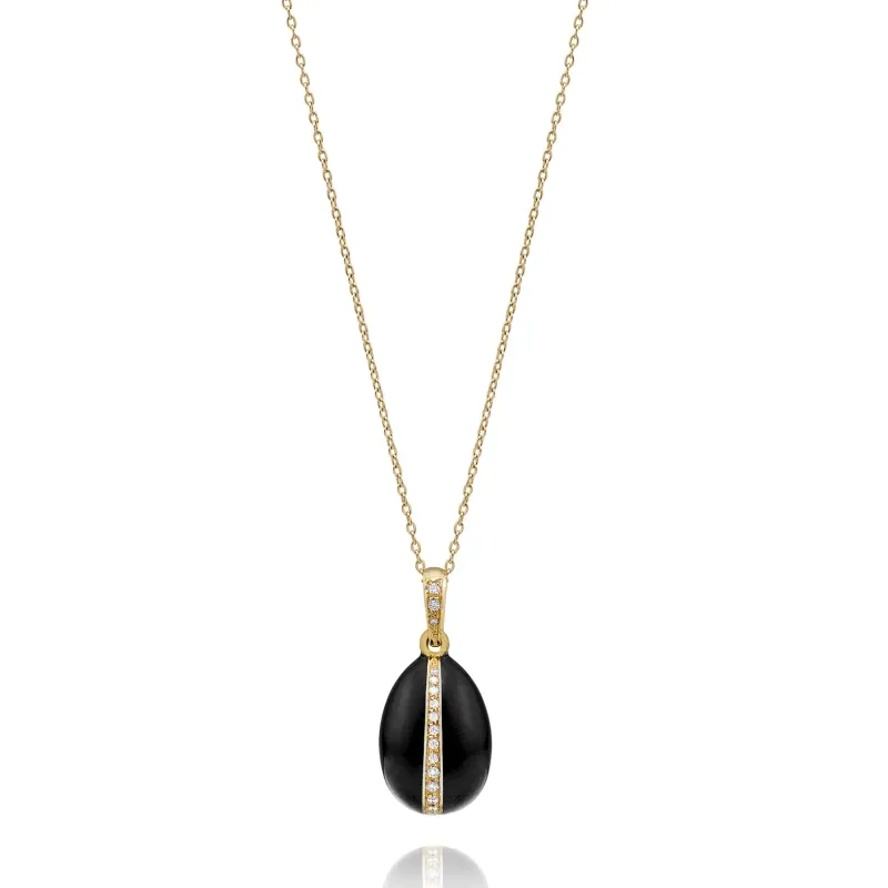 Aquaverdi Colar Ovo Small CL.OVO1POA.BLK